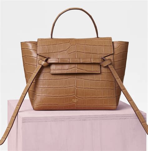 celine belt bag without shoulder strap|celeine crocodile belt bag.